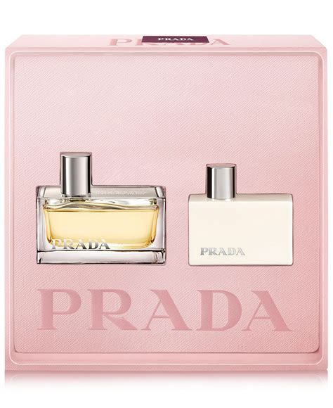 prada perfume women macys|Prada amber gift set.